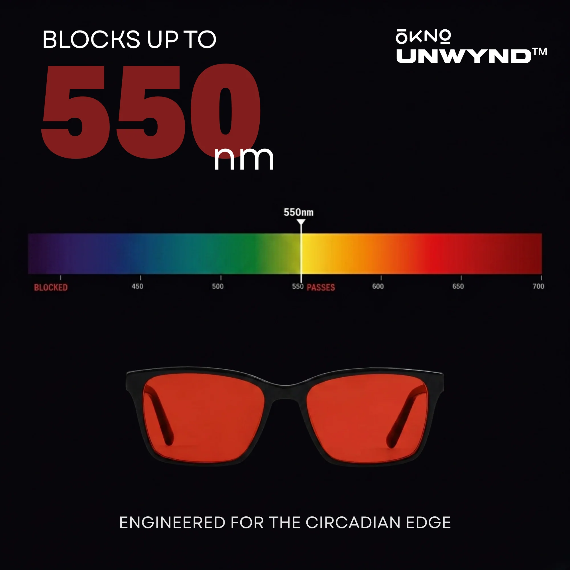 Barton Matte Black | Deep Sleep & Fatigue Relief Glasses - Image 3